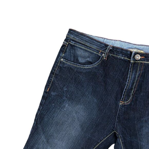 Ed Hardy By Christian Audigier Embroidered Jeans Size 40 Blue - Picture 4 of 14